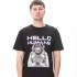 Remera Hello Negro