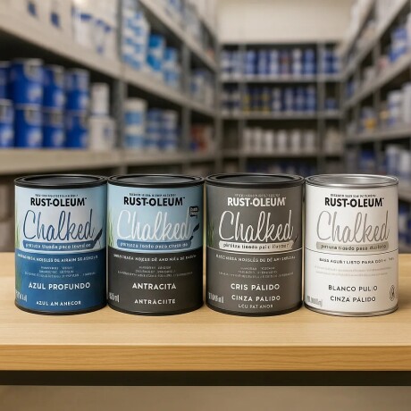 Pintura a la Tiza para Exterior Blanco Lino Chalked Rust-Oleum Pintura a la Tiza para Exterior Blanco Lino Chalked Rust-Oleum