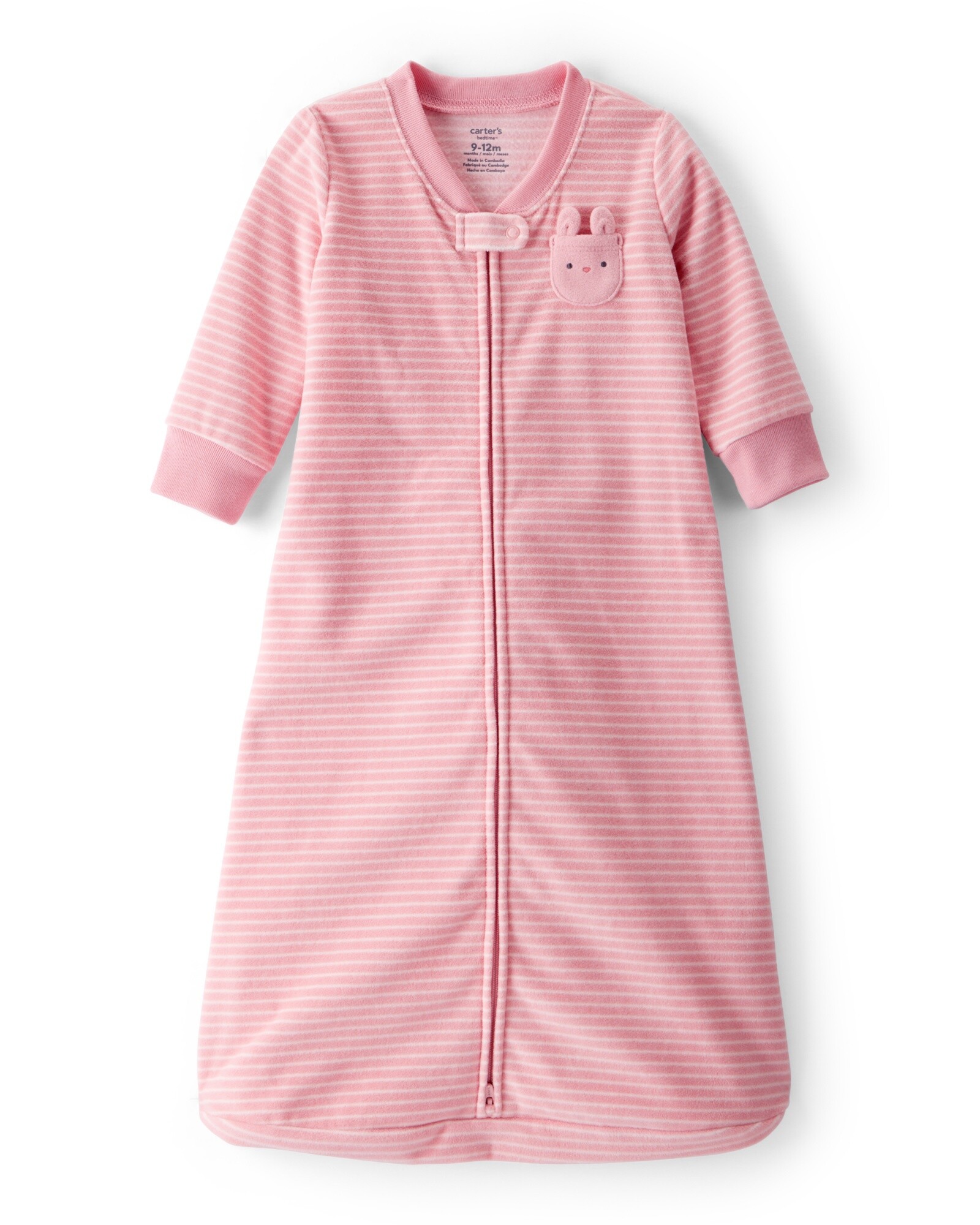 Bolsa de dormir de micropolar, bolsillo conejita Sin color