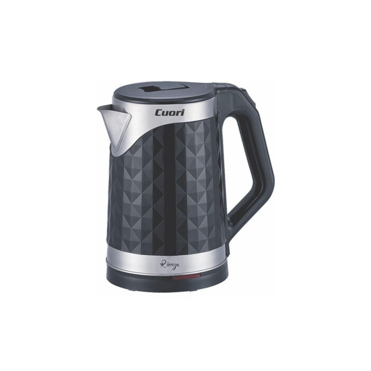 Jarra Electrica 2 Litros Negra Rienza Cuori 3463-n 