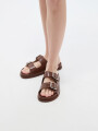 Sandalia Tivrel Marron