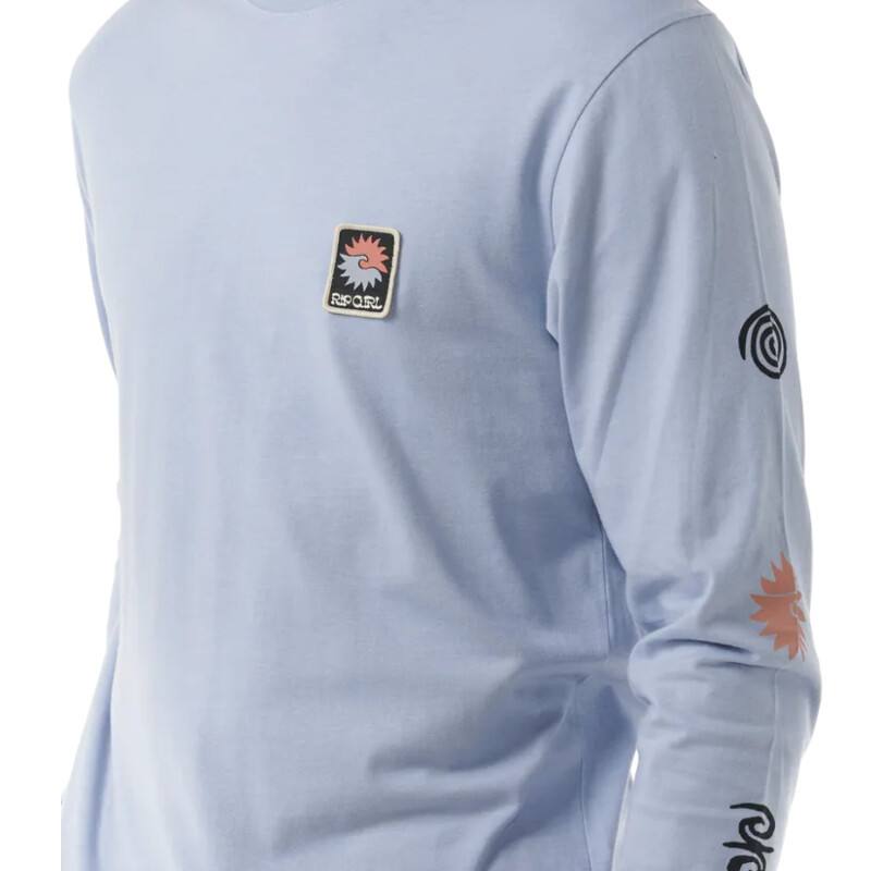 Remera Rip Curl Swc Breaker - Celeste Remera Rip Curl Swc Breaker - Celeste