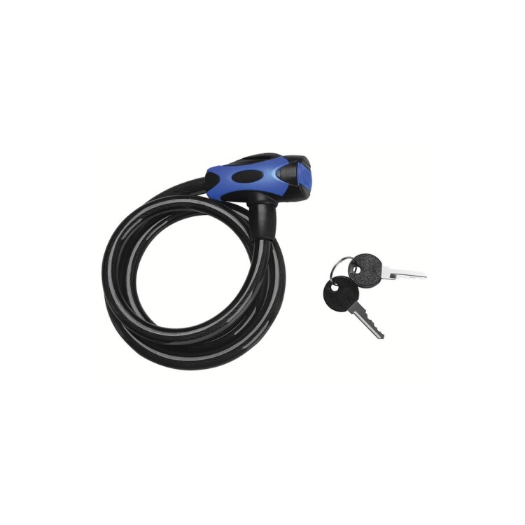 CANDADO PARA BICICLETA CON LLAVE TRAMONTINA NEGRO