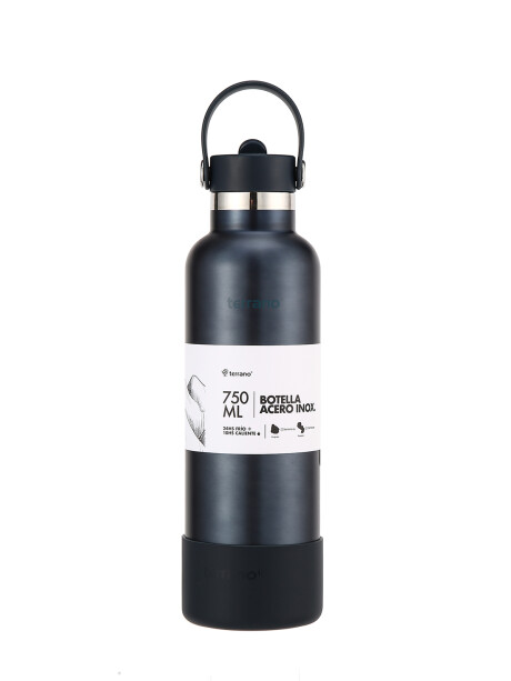 Botella Térmica con Pico 750mL. Azul Metalizado