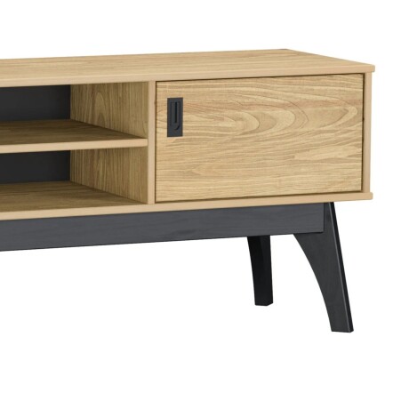 Rack Tv Living Lumax 2 Cajones 1 Puerta 100% Madera Maciza Rack Tv Living Lumax 2 Cajones 1 Puerta 100% Madera Maciza