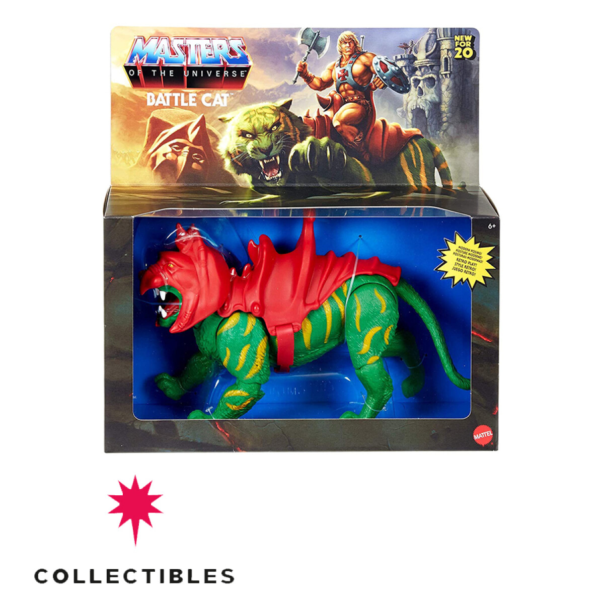 MASTERS OF THE UNIVERSE! ORIGINS BEASTS BATTLE CAT 