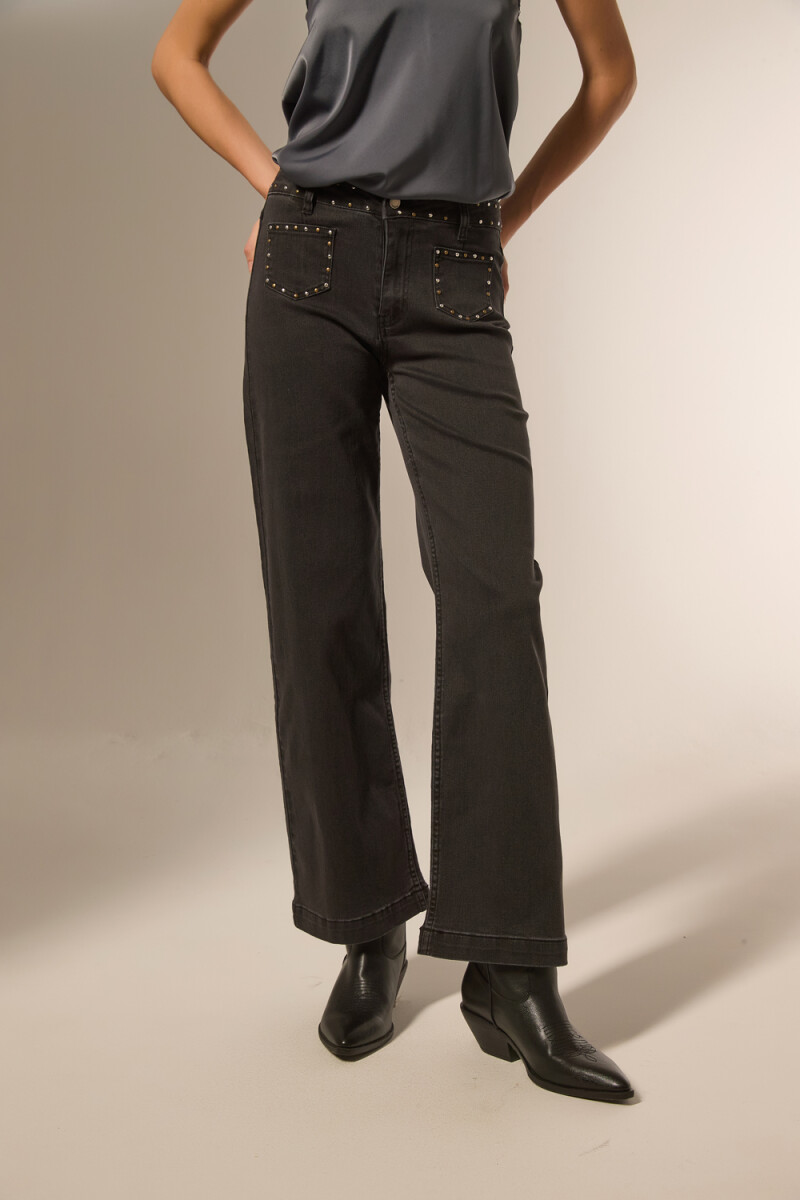 Pantalon Hilla - Gris Medio 