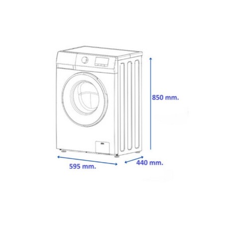 LAVARROPAS JAMES 6 KG BLANCO INVERTER LAVARROPAS JAMES 6 KG BLANCO INVERTER
