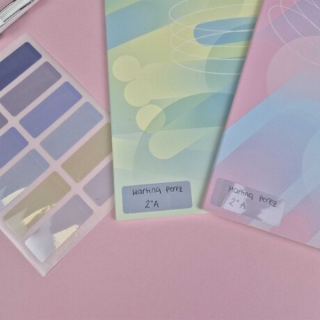 Notas adhesivas color pastel M