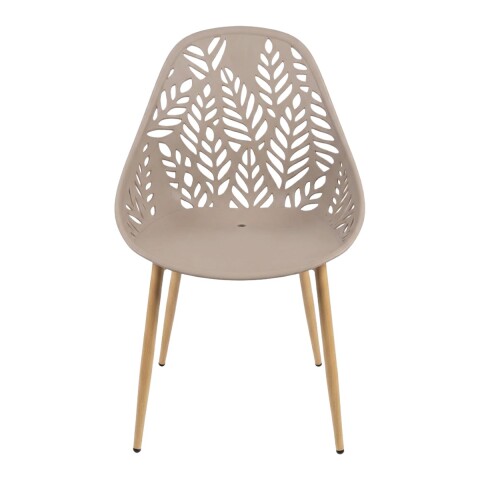 SILLA LUCENA BEIGE P/JARDIN Unica