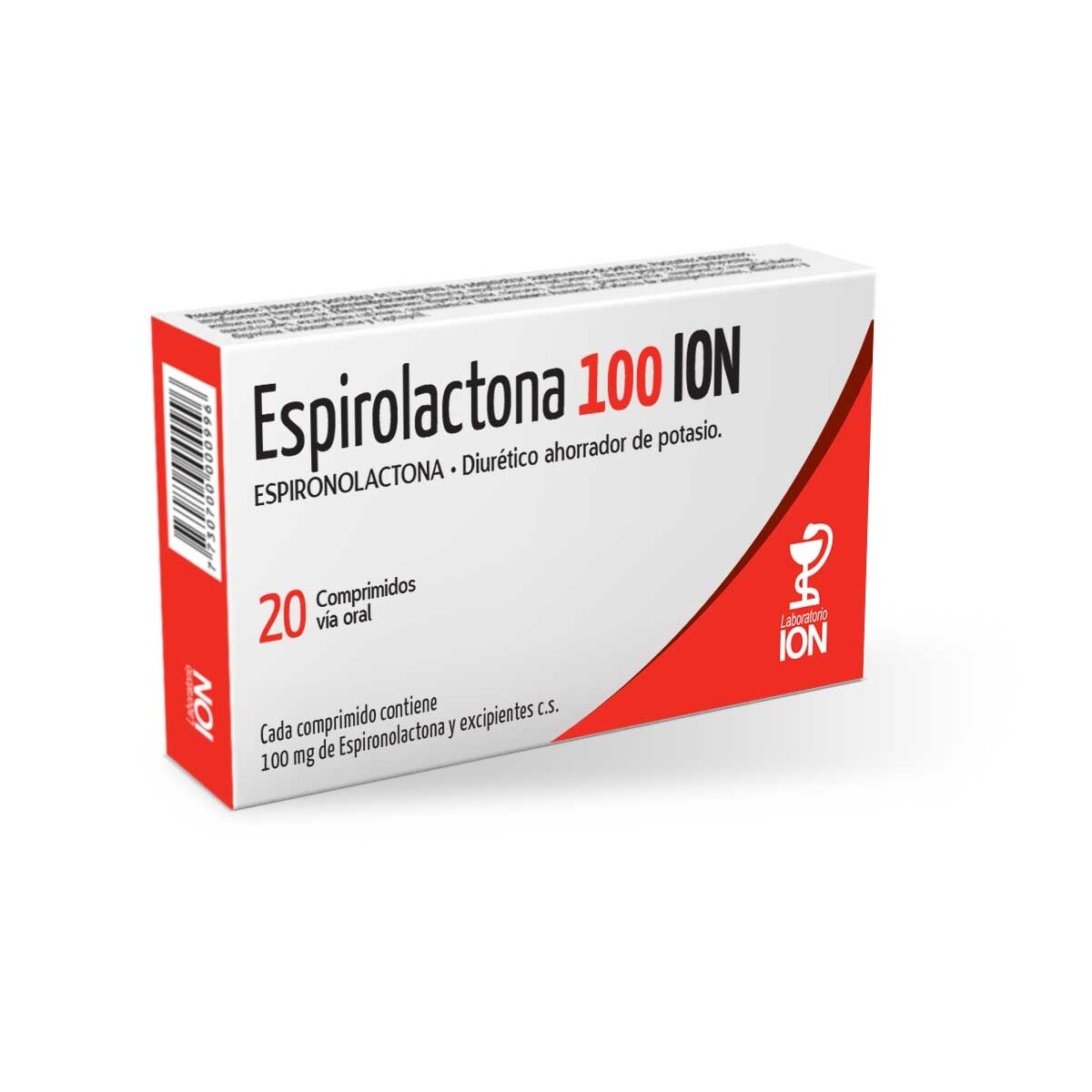 Espirolactona 100 Mg. 20 Comp. 