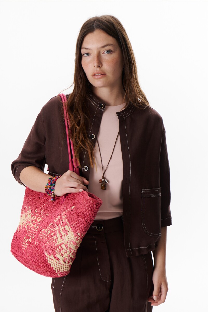 CHAQUETA LINO SOHO MARRON