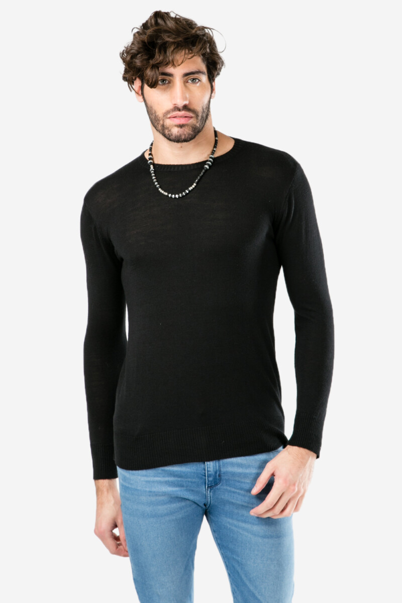 Sweater Dasic - Negro 