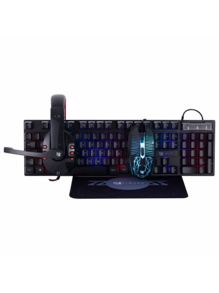 Combo Gamer Xlizzard 4 en 1 Combo Gamer Xlizzard 4 en 1