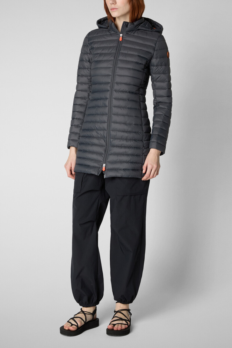 CAMPERA LARGA BRYANNA Gris