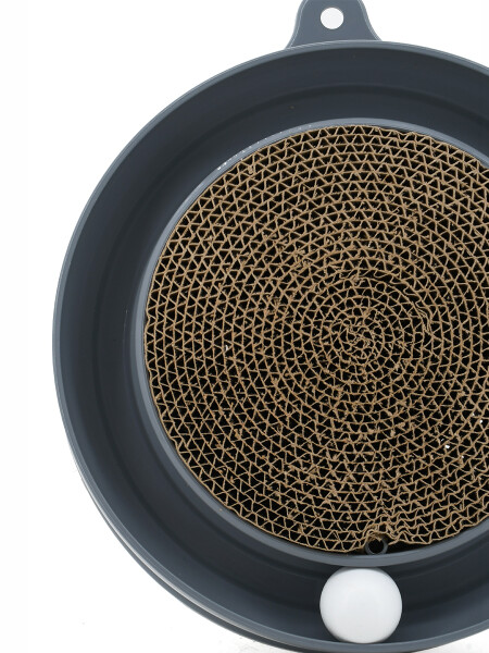 RASCADOR CON PELOTA GRIS