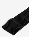 Vinchas Textiles Lisas Vincha Textil Sporty - Negro
