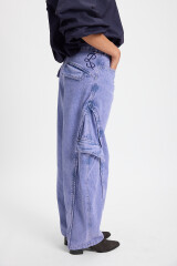 Jean Task Lila Washed