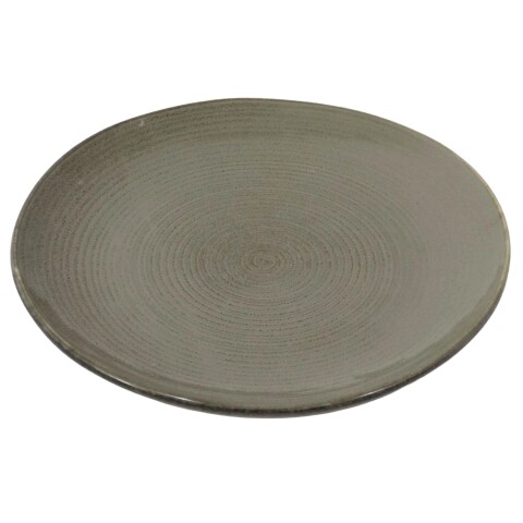 PLATO PLAYO CERAMICA GRIS OSC 26.5CM Unica