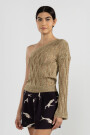 LARA KNIT TOP Gold
