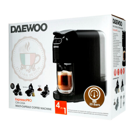 Cafetera multicapsula Daewoo CM-C03A Cafetera multicapsula Daewoo CM-C03A