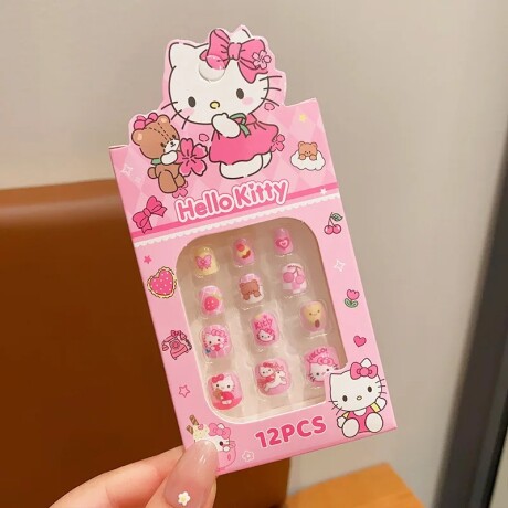 Set De Uñas Personaje Hello Kitty
