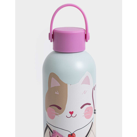 Botella Metálica Feeling Lucky Combinacion Multicolor