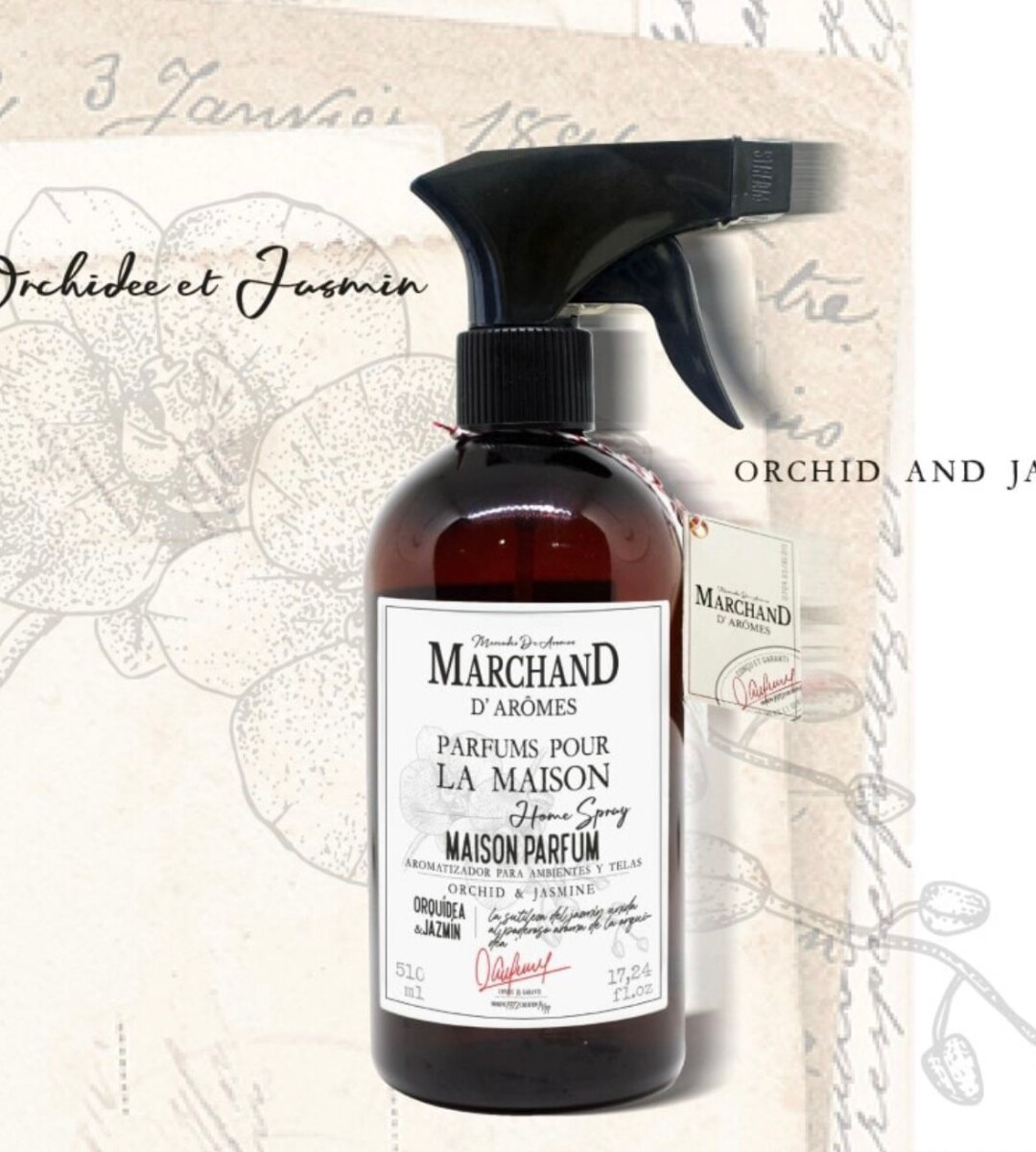 HOME SPRAY MARCHAND - ORQUIDEA & JAZMÍN 