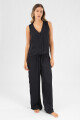 Vest pijama Negro
