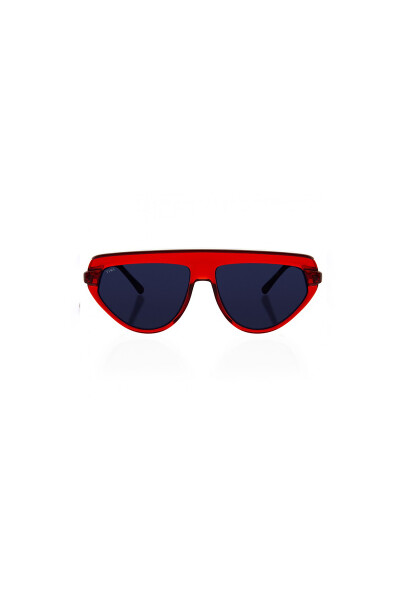 Tiwi Bopp Crystal Red With Blue Lenses