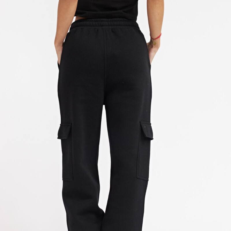 Babucha Dama Cargo N+ Negro