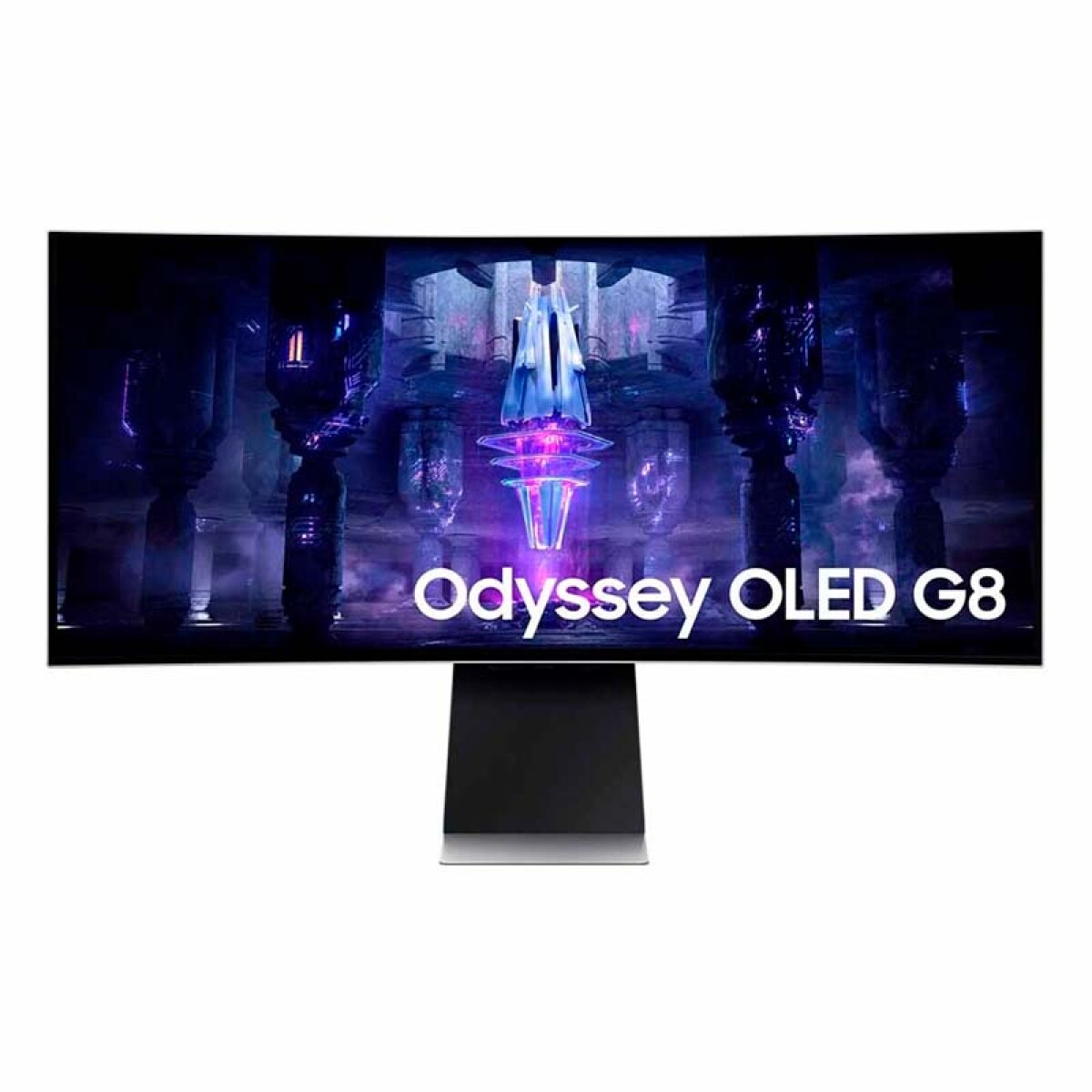 Monitor Samsung Gaming Ls34Bg850Slxzb Smart Odyssey G8 Oled - Plateado 