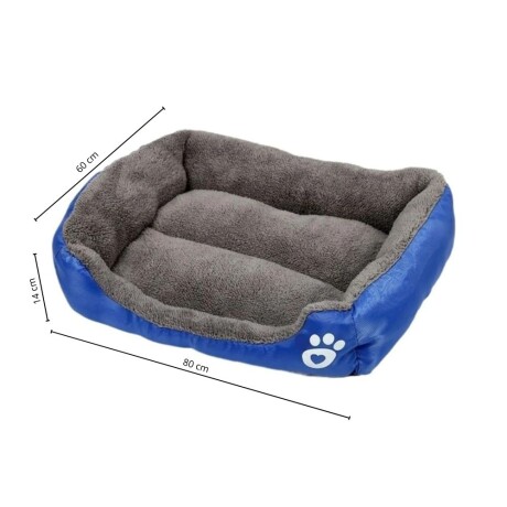 Cama Para Perro Grande Tamaño XL Azul
