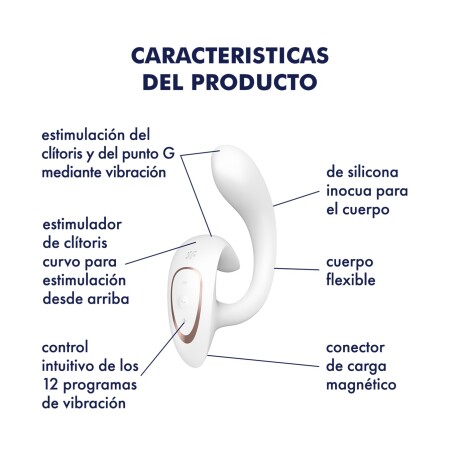 Satisfyer G for Goddess 1 Rabbit Vibrador Satisfyer G for Goddess 1 Rabbit Vibrador