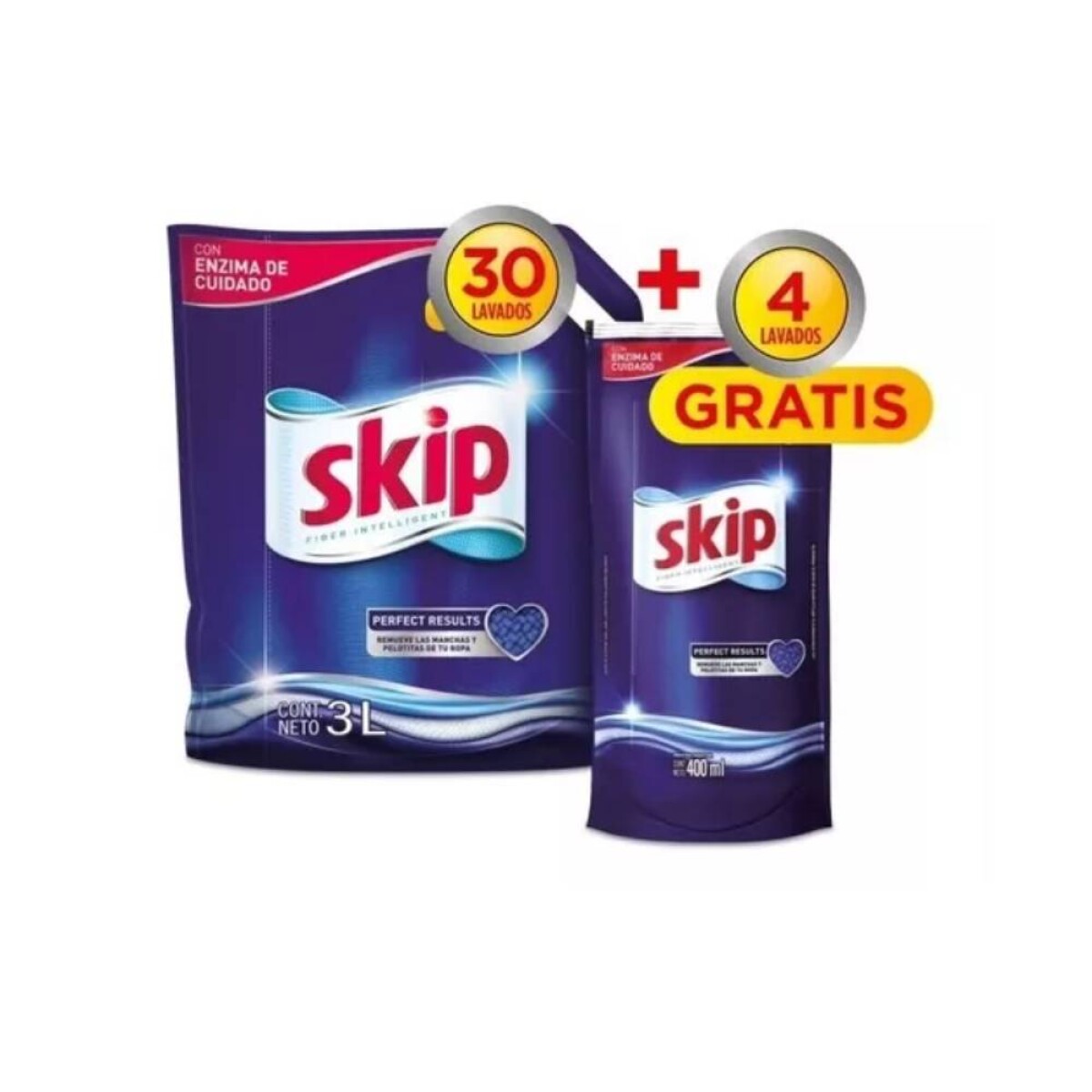 Skip Jabón Liquido Ese Com Dp3x3l+Skip Dp400ml. 