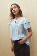 BLUSA NEVI Celeste