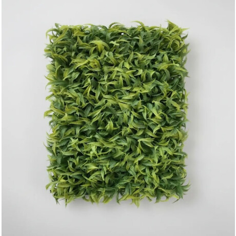 Enredadera Jardín Vertical Artificial Pared Cerco 40x60cm Verde