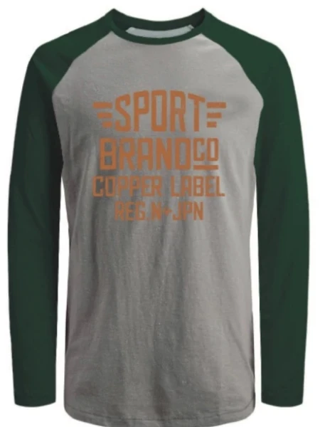 T-SHIRT N.SAILS 18415 M.L APOLO sport GRIS