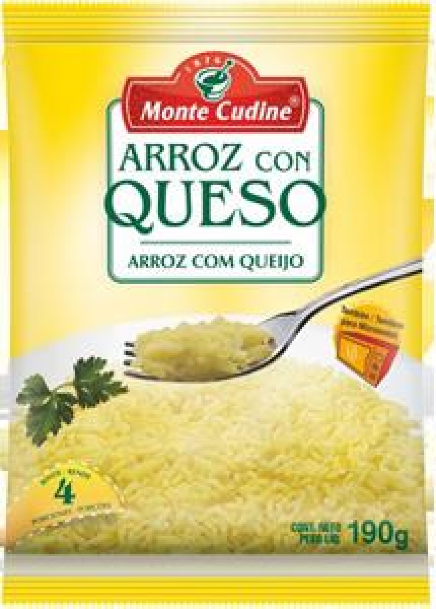 ARROZ SAB MONTE CUDINE 190G C/QUESO 