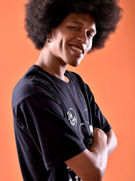 REMERA MICKEY - OH BOY NEGRO