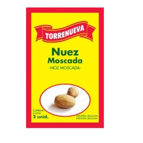 NUEZ MOSCADA GRANO X2 TORRENUEVA 20 GR NUEZ MOSCADA GRANO X2 TORRENUEVA 20 GR