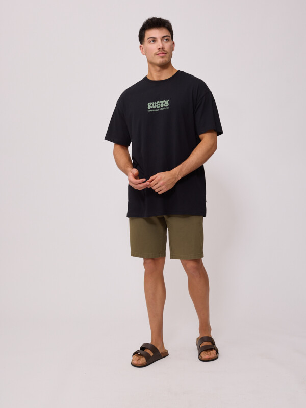 T-SHIRT FURTADO RUSTY Negro