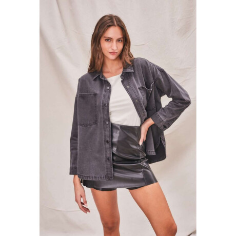 Sobrecamisa Denim Denim Gris