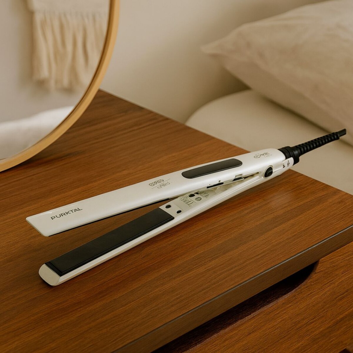 PLANCHA PARA CABELLO PUNKTAL PK-325BW 