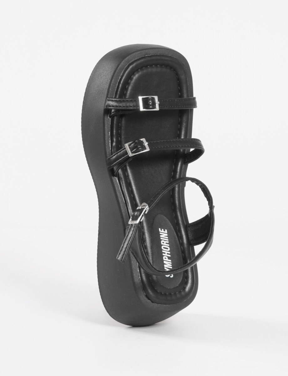 Sandalia arena - negro 