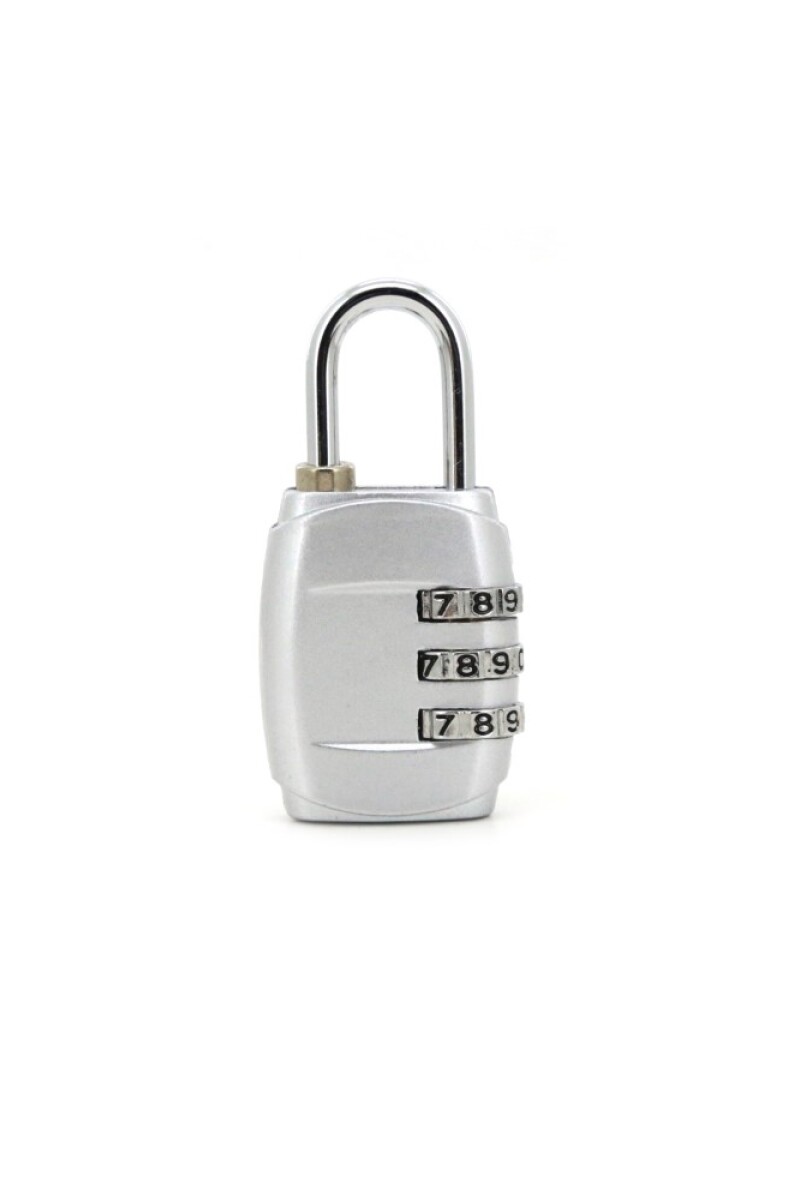 Candado para Valija - Discovery Plateado