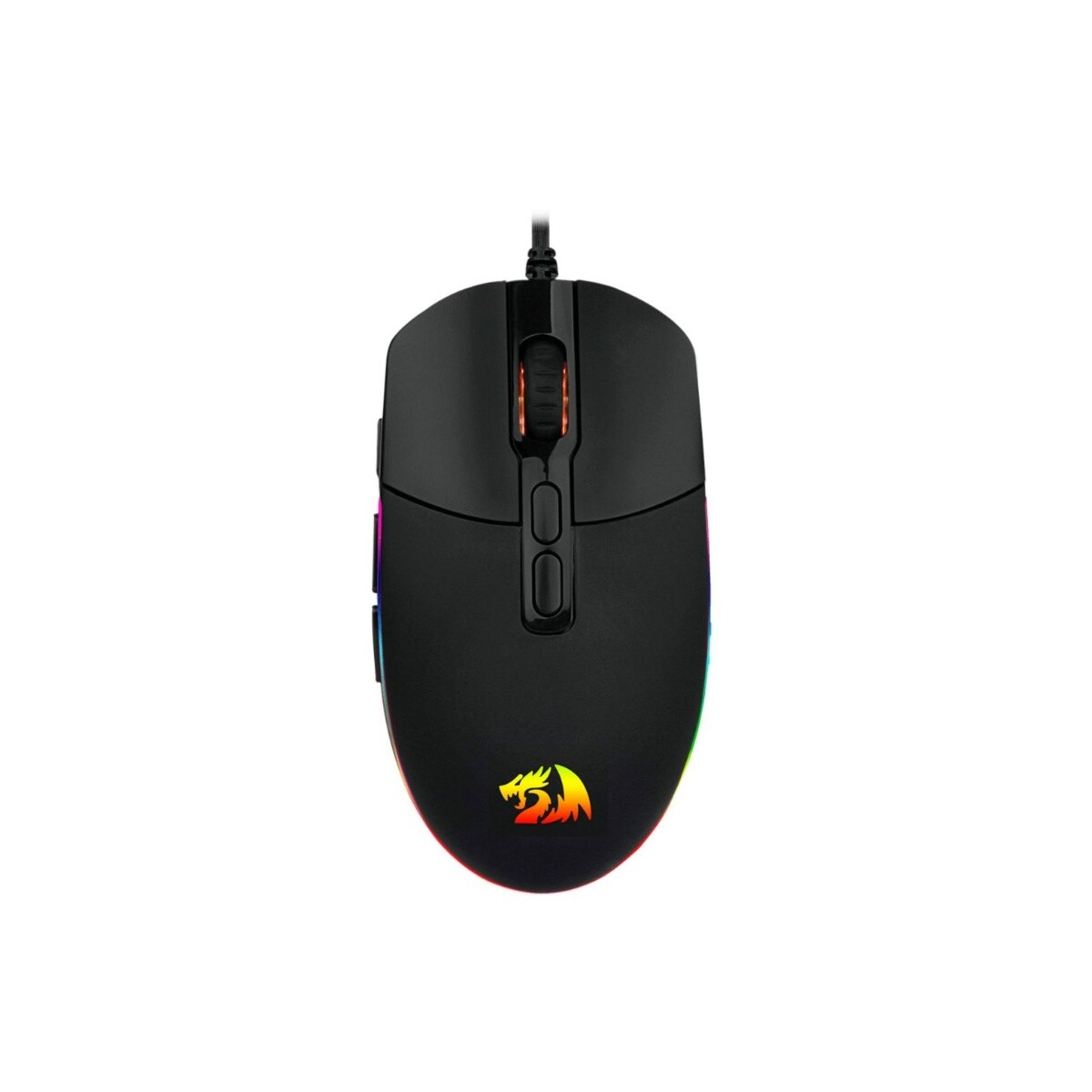 Mouse Gamer Redragon Invader M719 RGB Black 