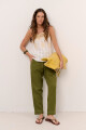 PANTALON LINO NET VERDE