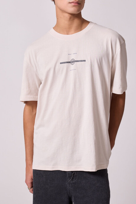 T-SHIRT BRAVI DIXIE Beige
