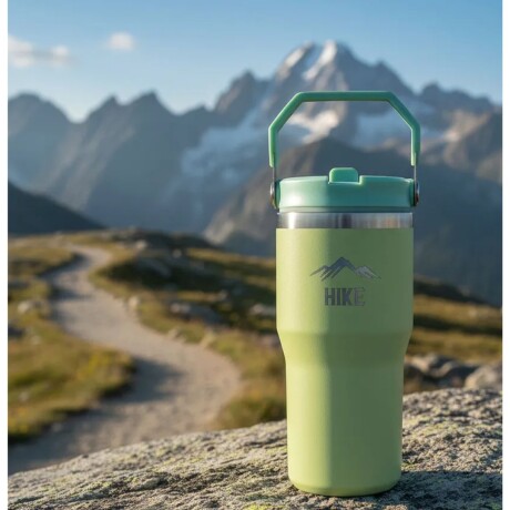Termo Grip 590 ML Hike Color Verde
